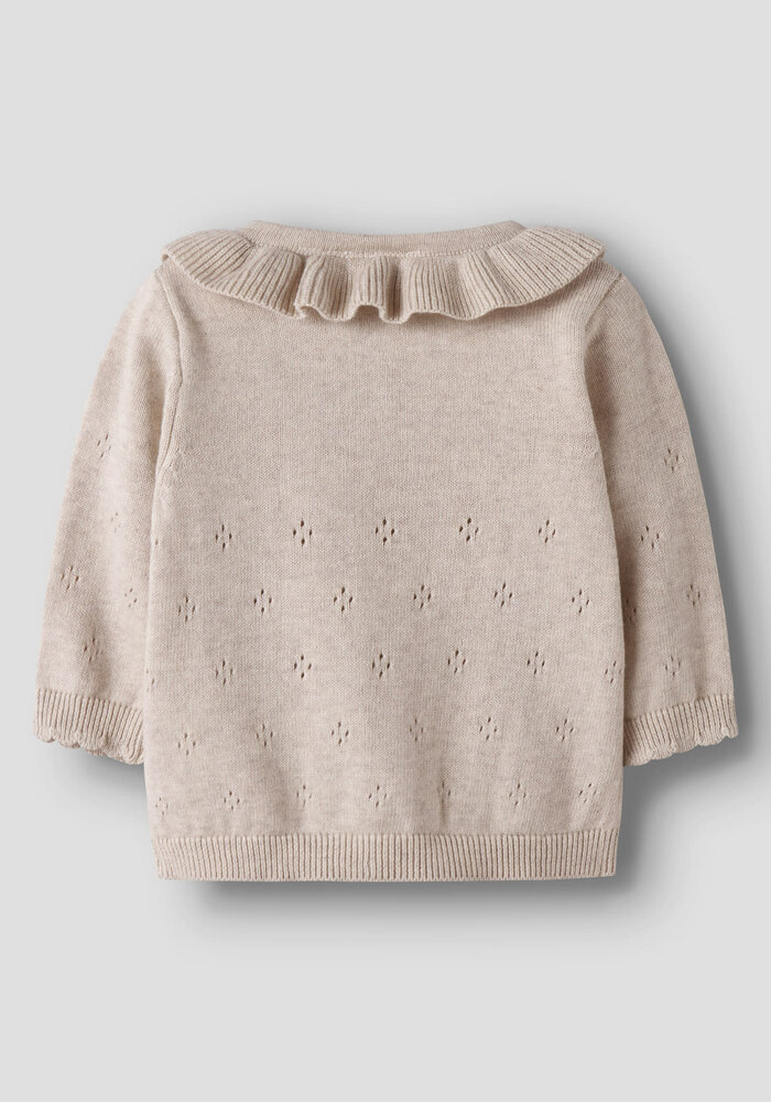 Name It NBFDIAME LS KNIT CARD Peyote Melange