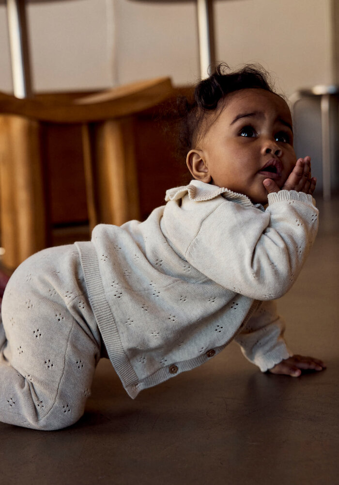 Name It NBFDIAME LS KNIT CARD Peyote Melange