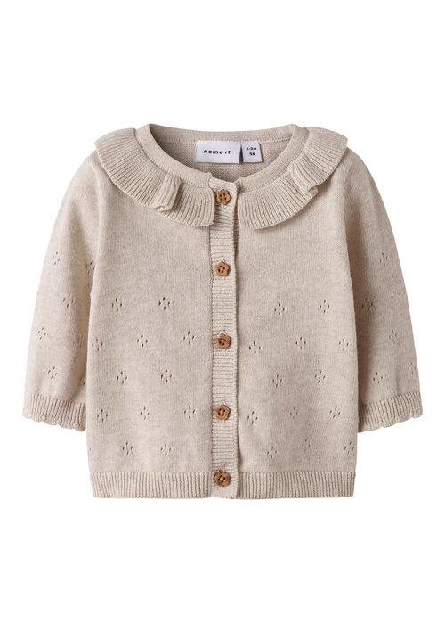 Name it Name It NBFDIAME LS KNIT CARD Peyote Melange