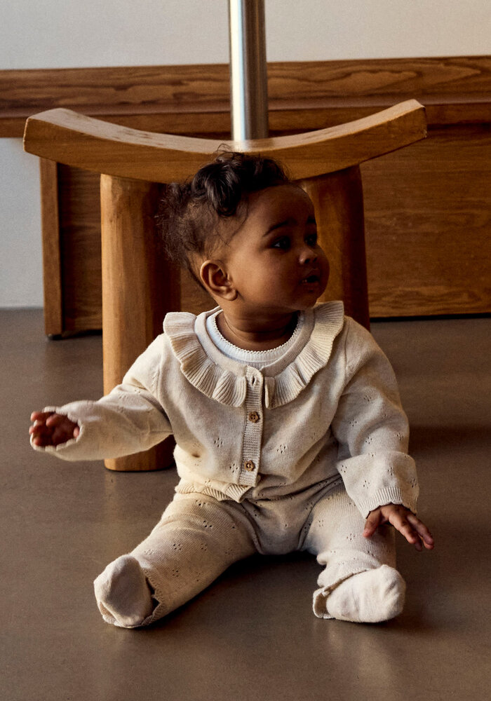 Name It NBFDIAME KNIT PANT Peyote Melange