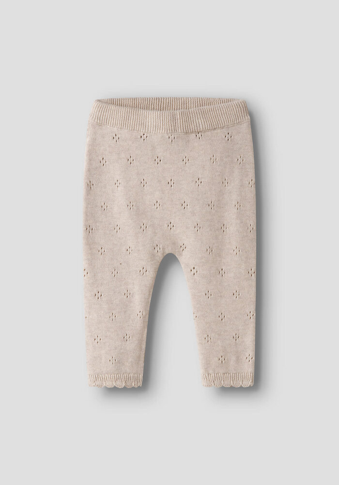 Name It NBFDIAME KNIT PANT Peyote Melange