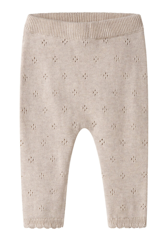 Name It NBFDIAME KNIT PANT Peyote Melange