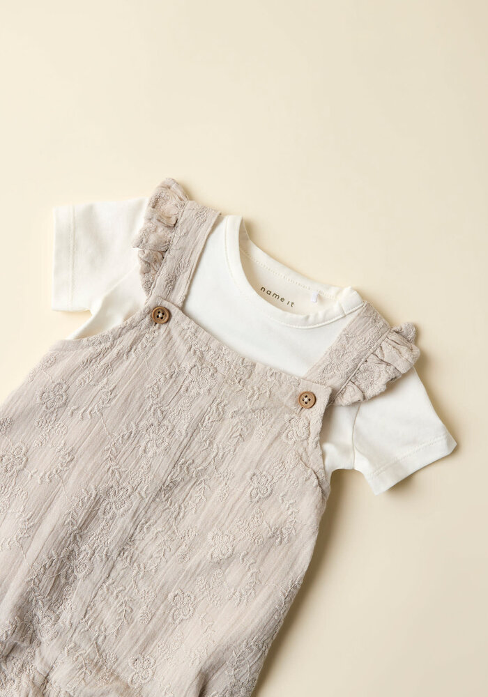 Name It NBFDATINES OVERALL Chateau Gray