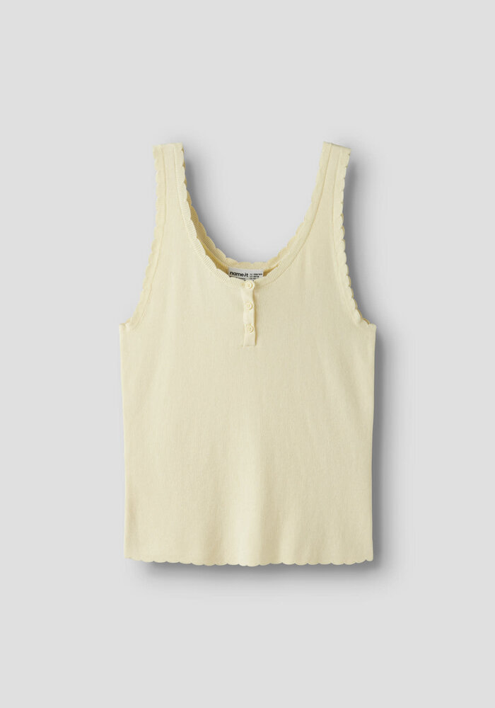 Name It NKFFILISA KNIT STRAP TOP Pear Sorbet