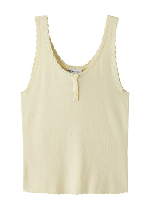 Name it Name It NKFFILISA KNIT STRAP TOP Pear Sorbet