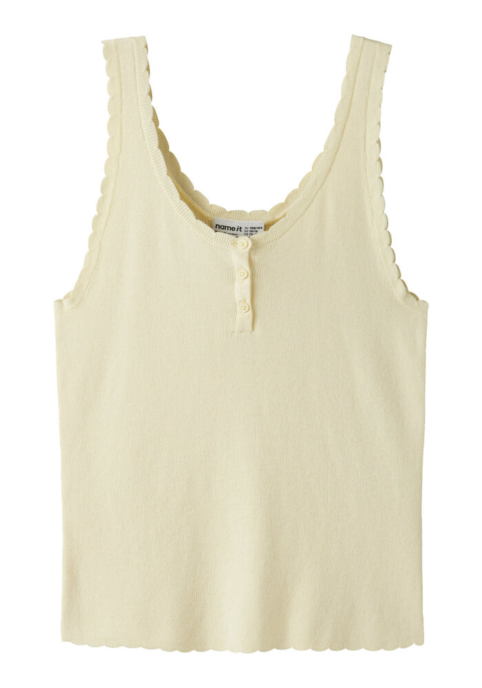 Name It NKFFILISA KNIT STRAP TOP Pear Sorbet