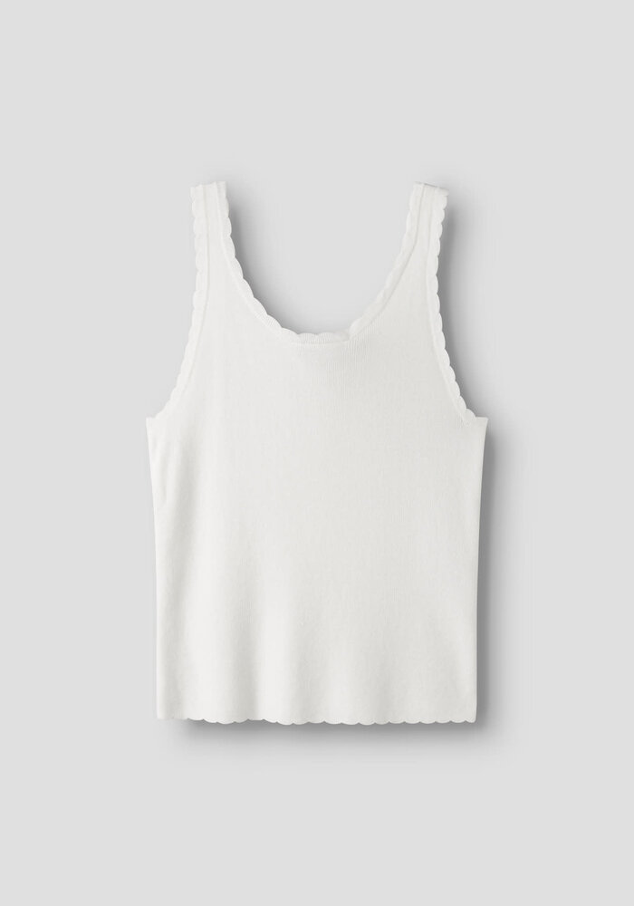 Name It NKFFILISA KNIT STRAP TOP Cloud Dancer