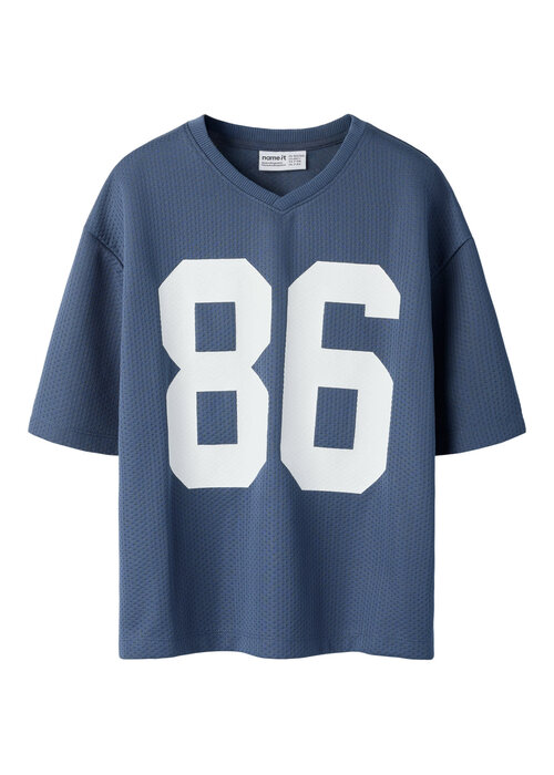 Name it Name It NKMFERD SS RLX TOP Vintage Indigo