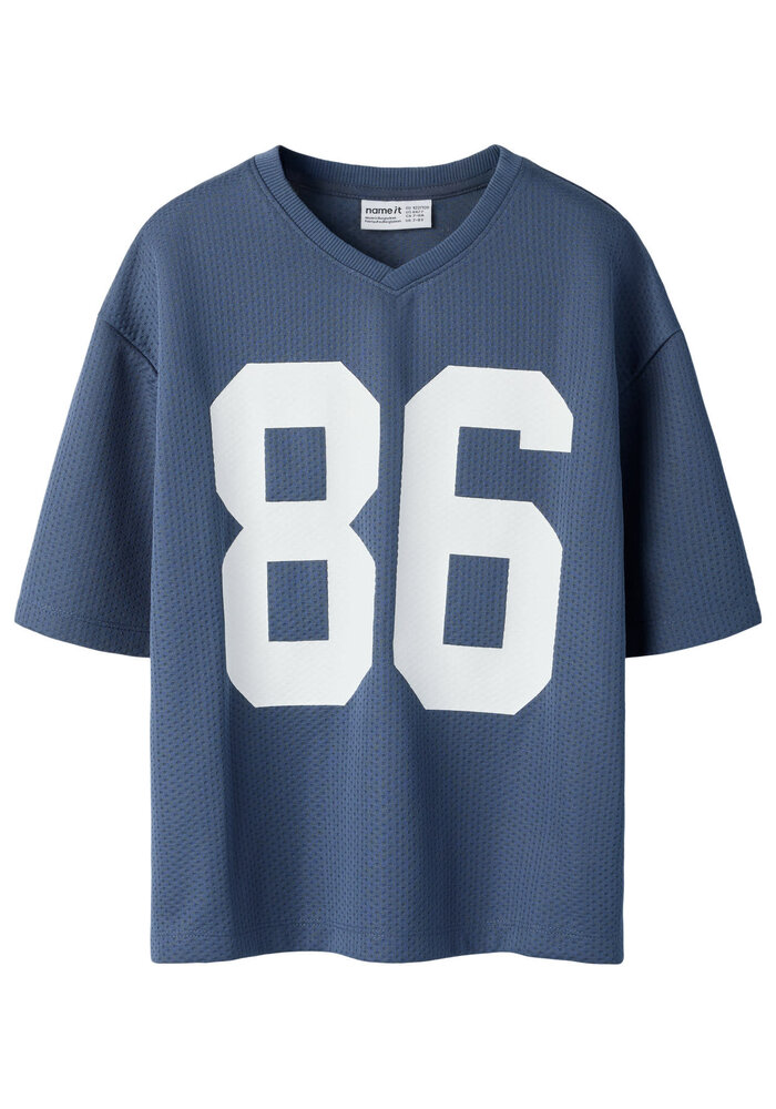 Name It NKMFERD SS RLX TOP Vintage Indigo
