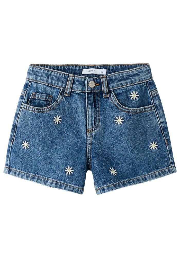 Name It NKFBELLA REG DNM SHORTS 3674-BE NOOS Medium Blue Denim DAISY