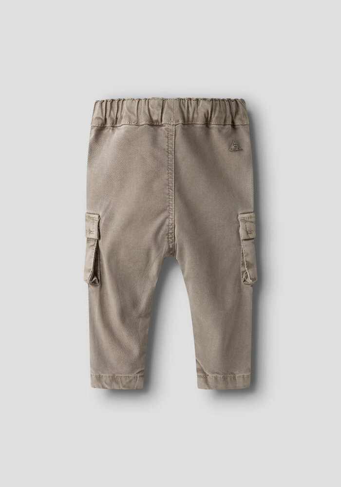 Name It NBMBEN BAGGY CARGO TWI PANT 8950-PO NOOS Chinchilla