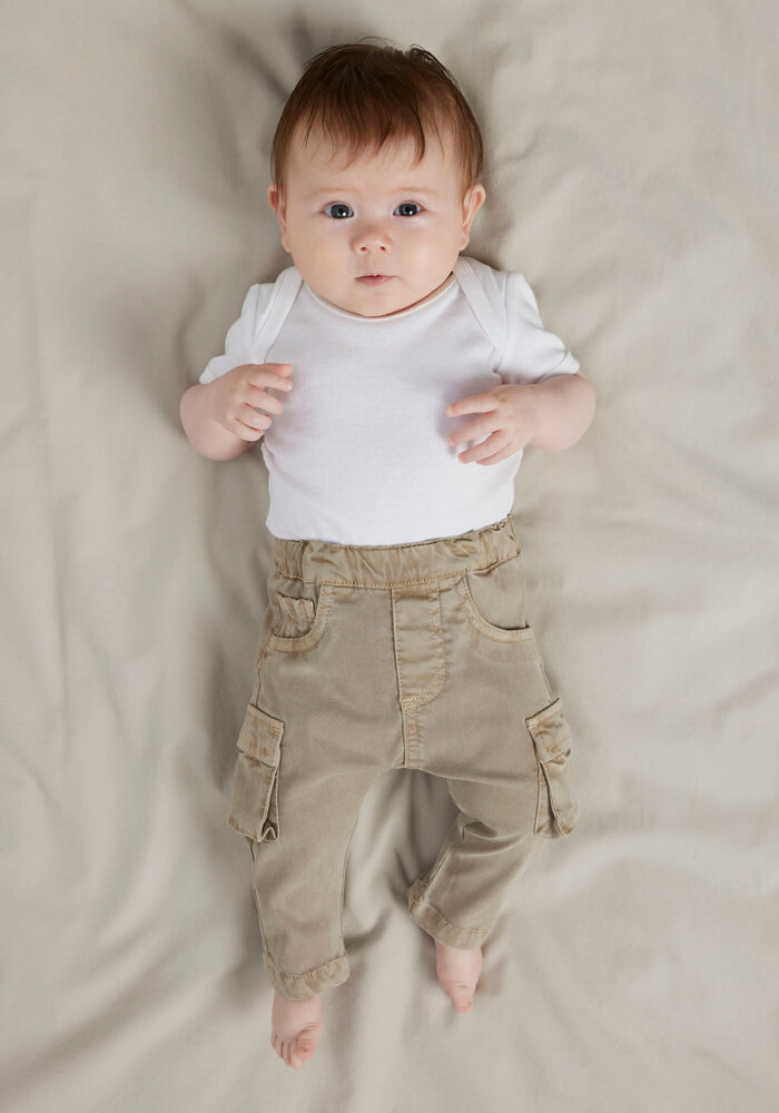 Name It NBMBEN BAGGY CARGO TWI PANT 8950-PO NOOS Chinchilla