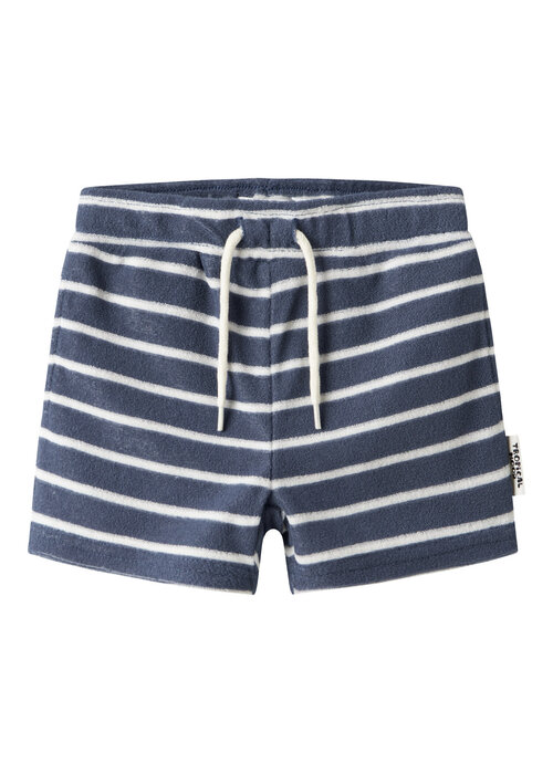 Name it Name It NMMFINTI NREG TERRY SHORTS BOX Vintage Indigo