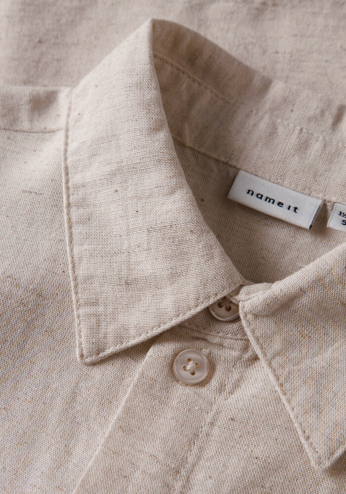 Name It NMMFAHER SS SHIRT Peyote Melange