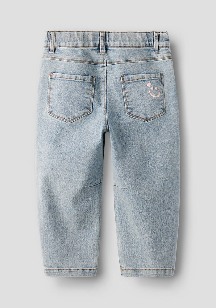 Name It NMFROSE BALLOON DECOR JEANS 2734-YA D Light Blue Denim