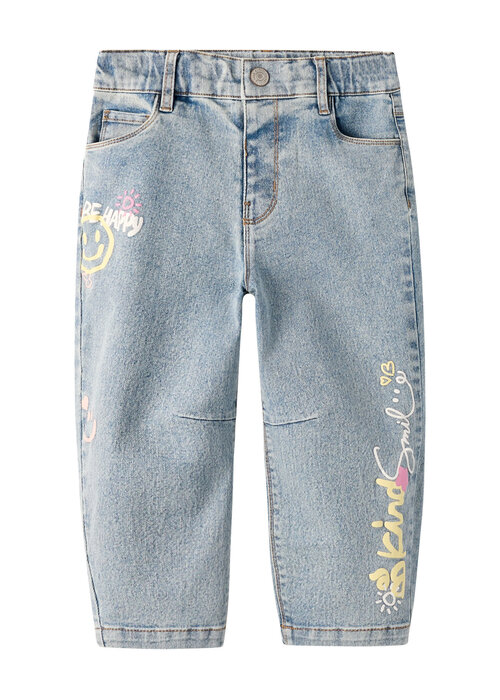 Name it Name It NMFROSE BALLOON DECOR JEANS 2734-YA D Light Blue Denim