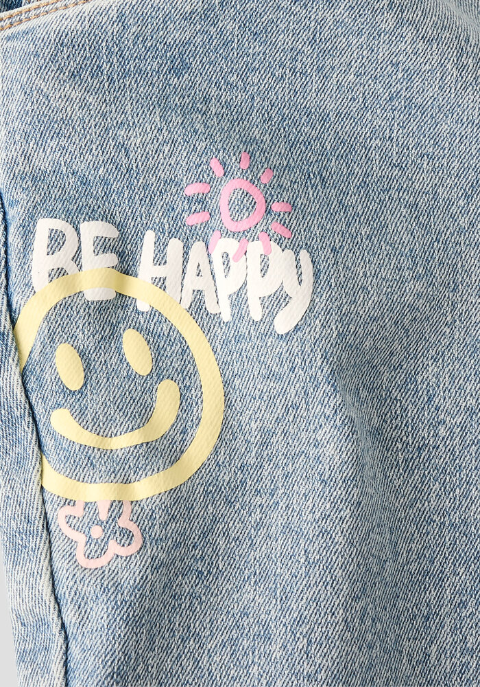 Name It NMFROSE BALLOON DECOR JEANS 2734-YA D Light Blue Denim