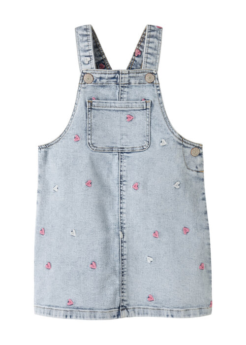 Name it Name It NMFELINA DNM EMB SPENCER 2633-FR T Light Blue Bleached Denim