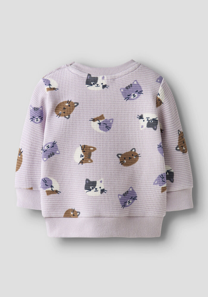 Name It NBFTAMMIE LS O-NECK Lilac Marble