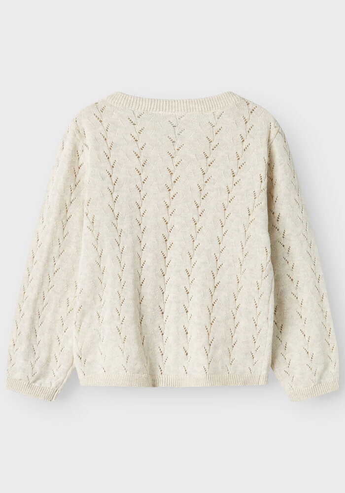 Name It NMFBANNI LS KNIT CARD NOOS Peyote Melange