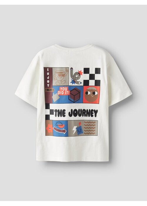 Name it Name It NKMBERNA SS NREG TOP BOX Cloud Dancer