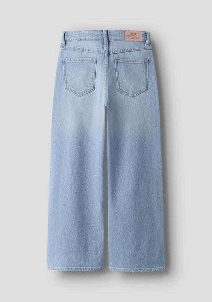 Name It NKFBELLA HW W PLEAT JEANS 3020-AZ L NOOS Light Blue Denim