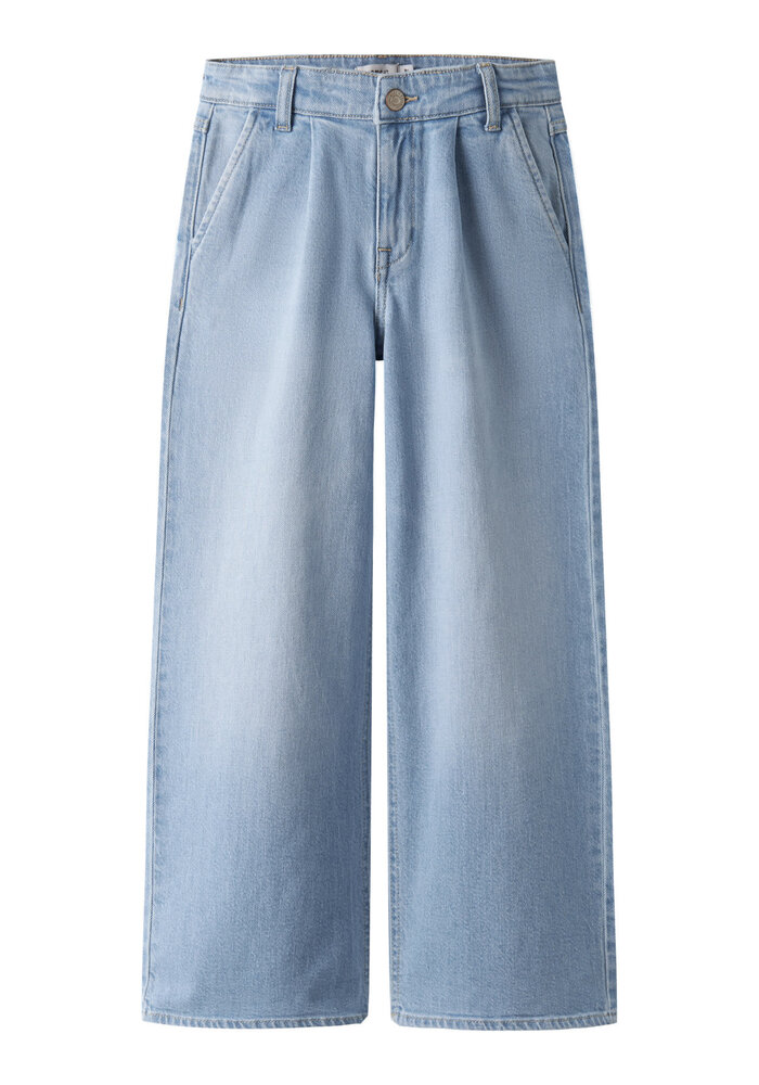 Name It NKFBELLA HW W PLEAT JEANS 3020-AZ L NOOS Light Blue Denim