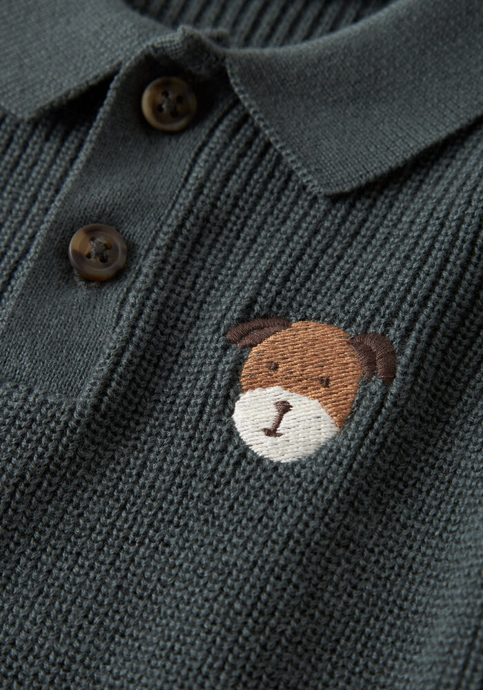 Name It NBMTANT LS KNIT POLO Urban Chic