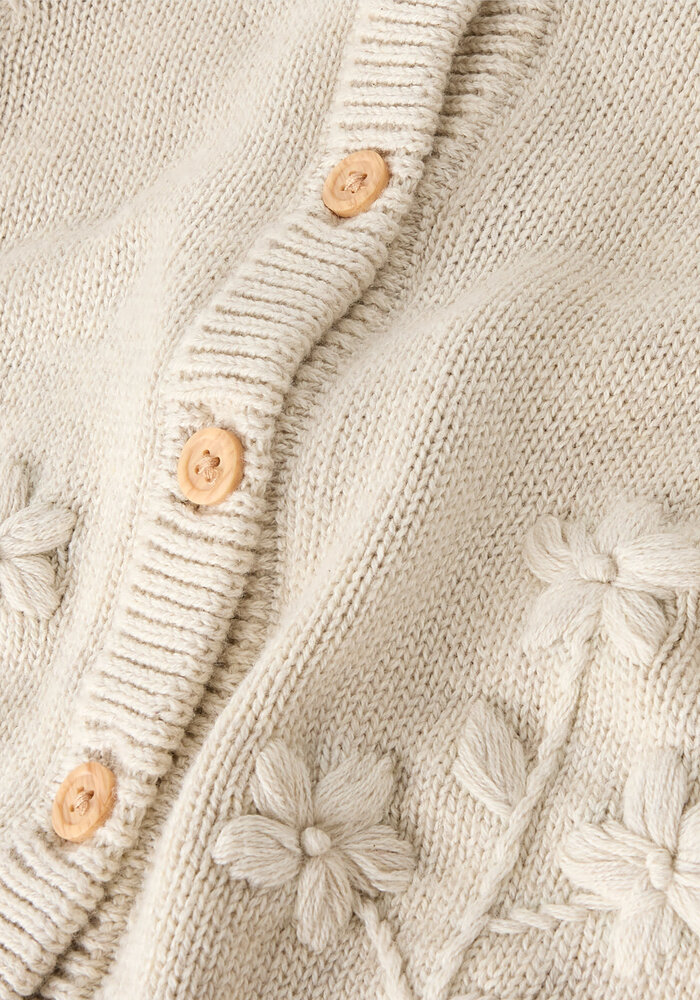 Name It NBFTOANA LS KNIT CARD Peyote Melange