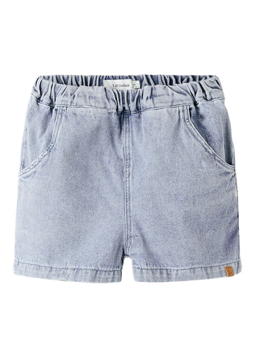 Lil' Atelier Lil' Atelier NBNRIVER LOOSE SHORTS 2088-SV LIL Medium Blue Denim