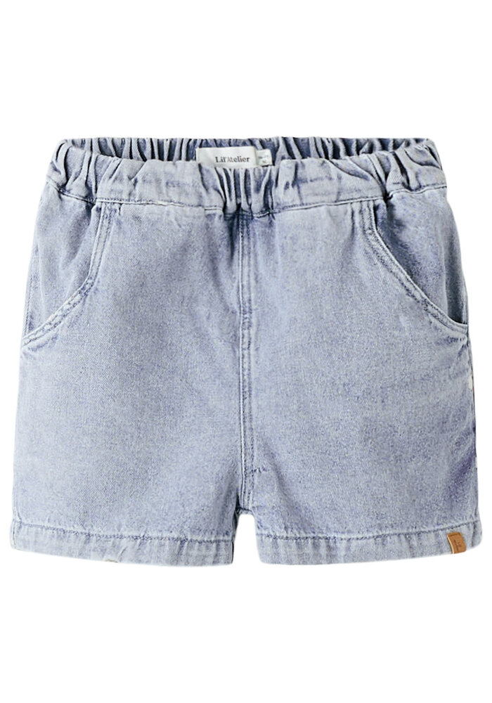 Lil' Atelier NBNRIVER LOOSE SHORTS 2088-SV LIL Medium Blue Denim