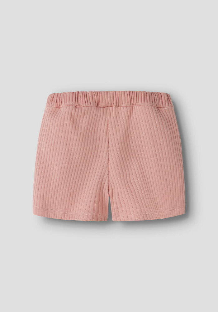 Lil' Atelier NMFSASELINE SHORTS LIL Rose Tan