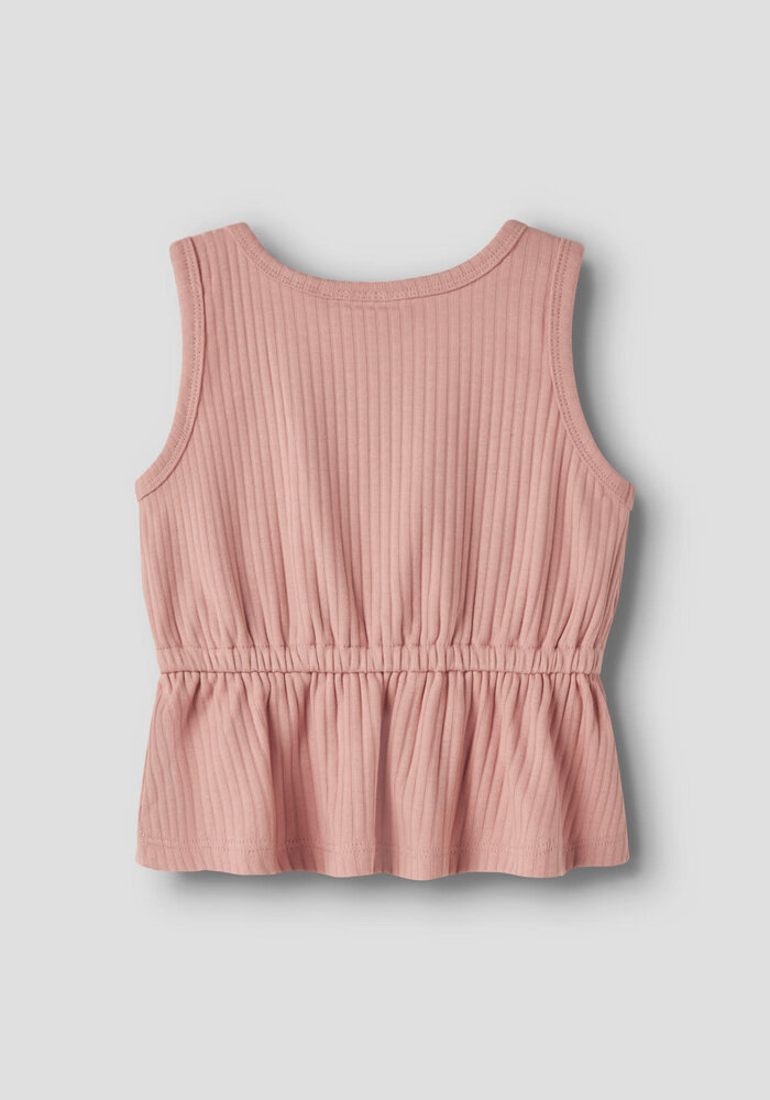 Lil' Atelier NMFSASELINE SL LOOSE TOP LIL Rose Tan