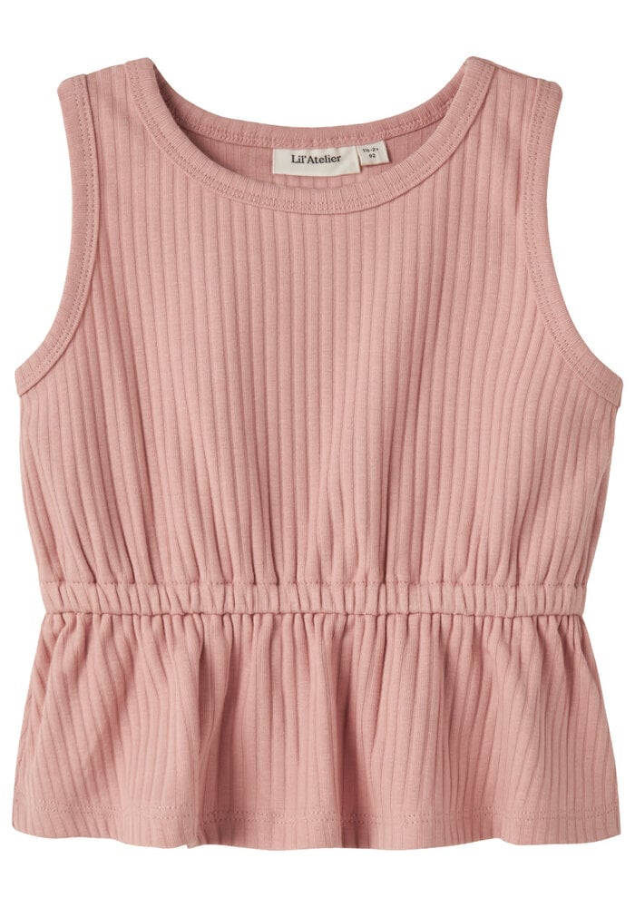 Lil' Atelier NMFSASELINE SL LOOSE TOP LIL Rose Tan