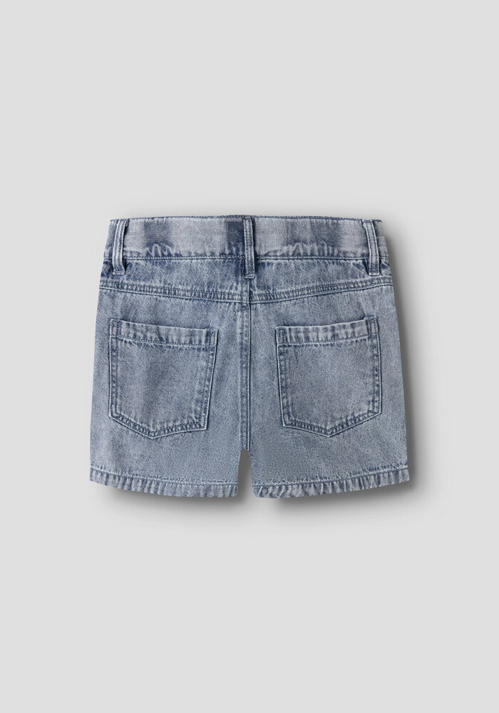 Lil' Atelier NMMFUNDA LOOSE DNM SHORTS  5552-FD LIL Medium Blue Denim