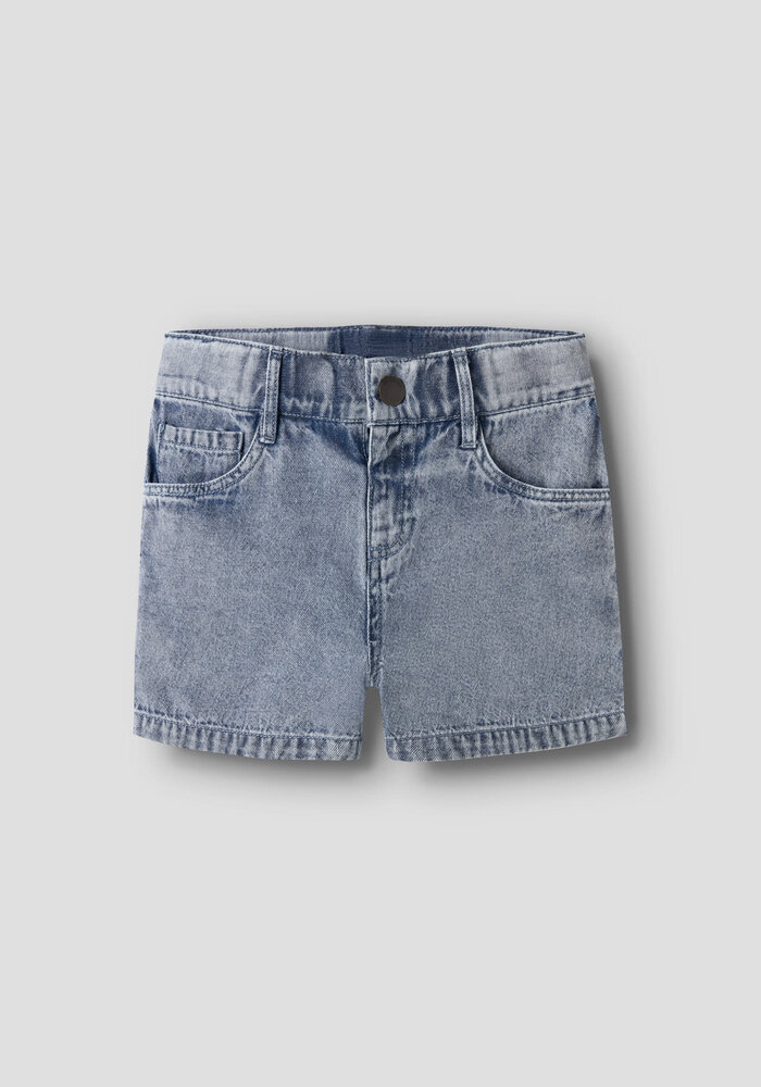 Lil' Atelier NMMFUNDA LOOSE DNM SHORTS  5552-FD LIL Medium Blue Denim
