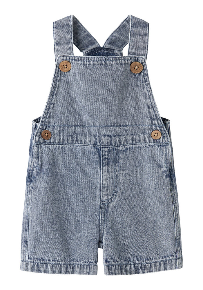 Lil' Atelier NBMFUNDA LOOSE SHORTALL 5552-FD LIL Medium Blue Denim