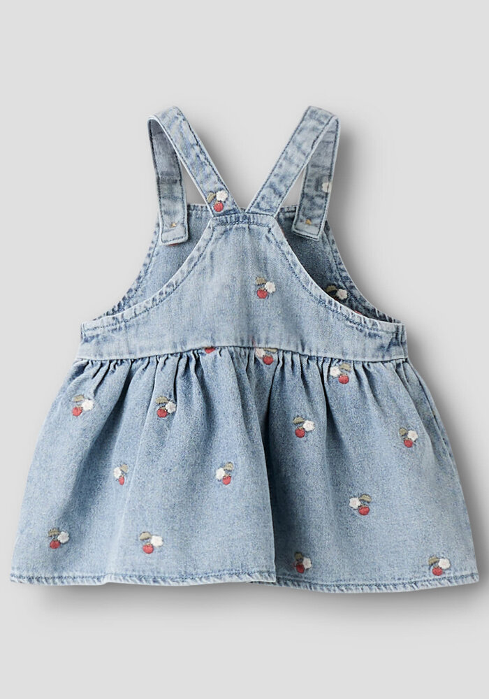 Lil' Atelier NBFFUNDA DNM EMB SKIRTALL 2106-FD LIL Medium Blue Denim EMB