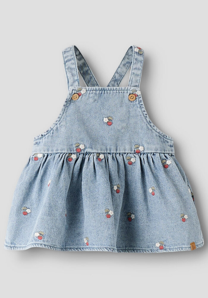 Lil' Atelier NBFFUNDA DNM EMB SKIRTALL 2106-FD LIL Medium Blue Denim EMB