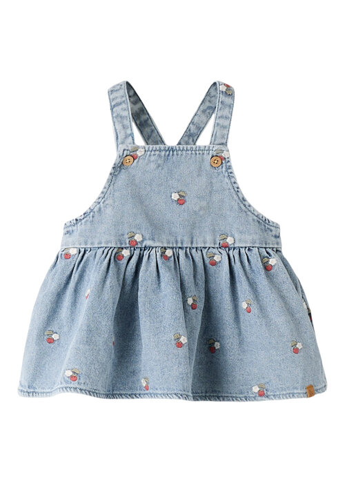 Lil' Atelier Lil' Atelier NBFFUNDA DNM EMB SKIRTALL 2106-FD LIL Medium Blue Denim EMB