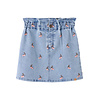 Lil' Atelier NMFDEVA LOOSE DNM EMB SKIRT 2024-ES LIL Medium Blue Denim CHERRY