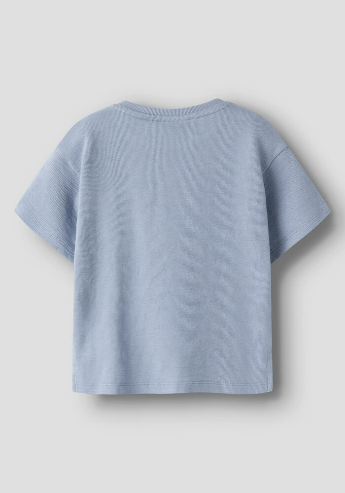 Lil' Atelier NMMDIAS LOP SS LOOSE SWEAT LIL Dusty Blue