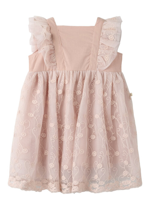 Lil' Atelier Lil' Atelier NMFFEYA SL TULLE DRESS LIL Peach Whip