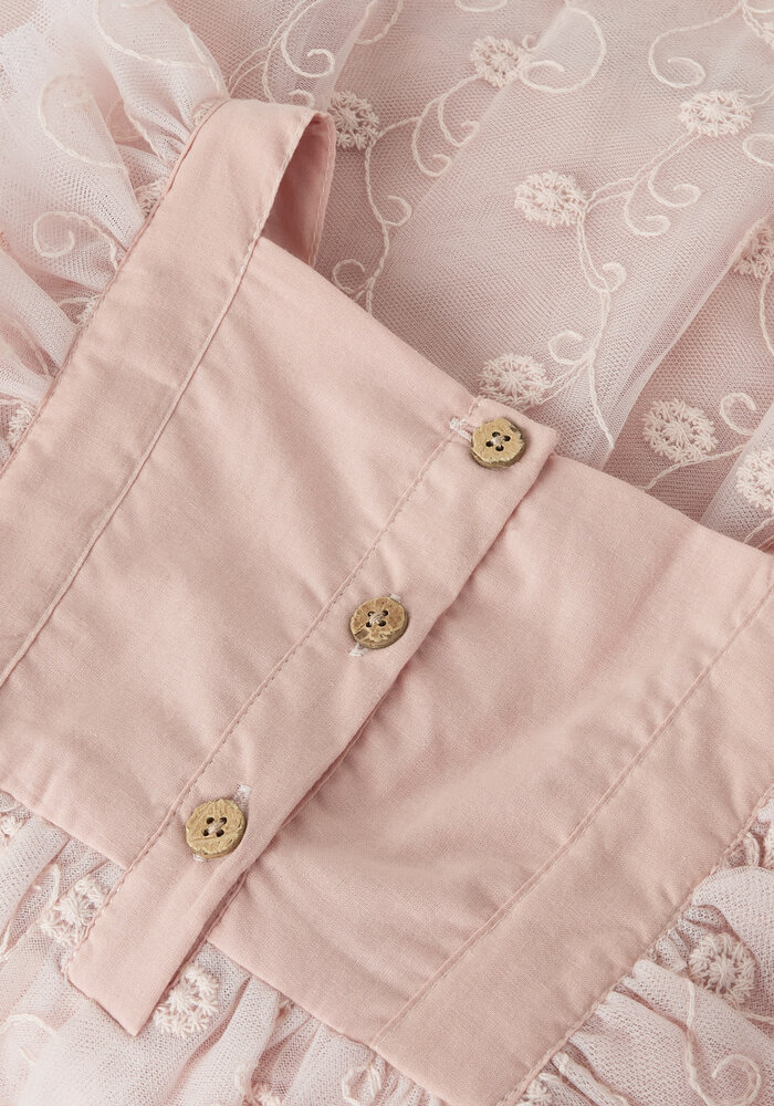 Lil' Atelier NMFFEYA SL TULLE DRESS LIL Peach Whip