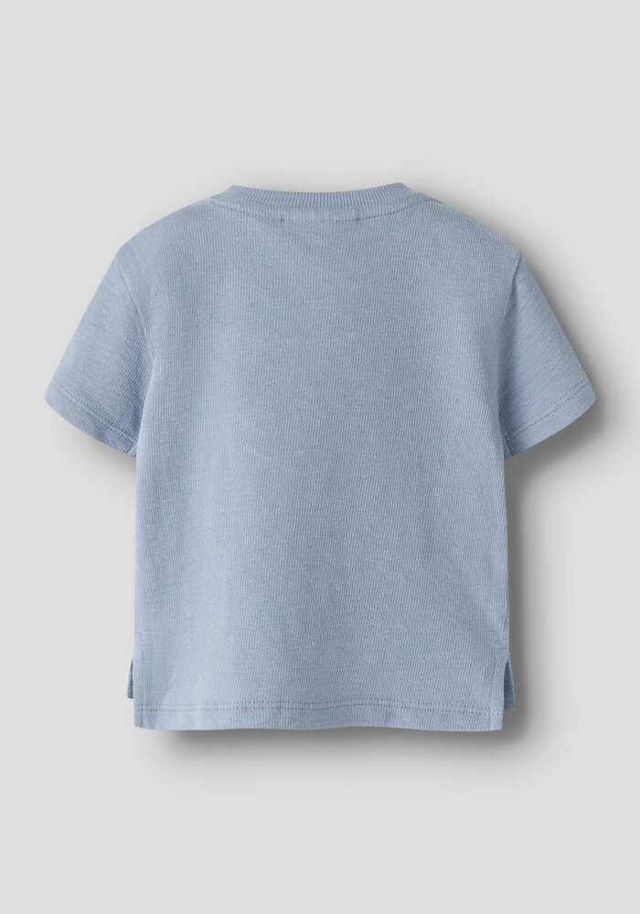 Lil' Atelier NBMDIAS LOP SS LOOSE SWEAT LIL Dusty Blue