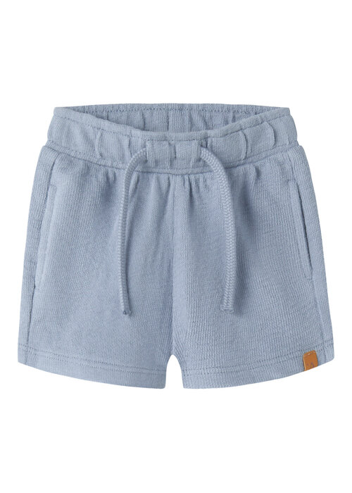 Lil' Atelier Lil' Atelier NBMDIAS LOOSE SWEAT SHORTS LIL Dusty Blue