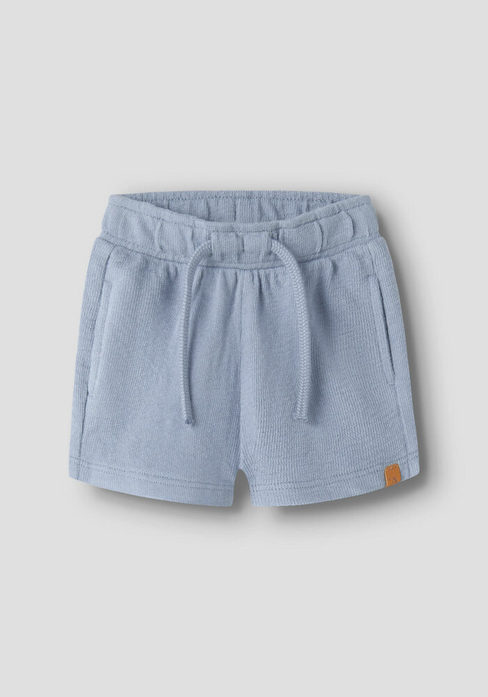 Lil' Atelier NBMDIAS LOOSE SWEAT SHORTS LIL Dusty Blue