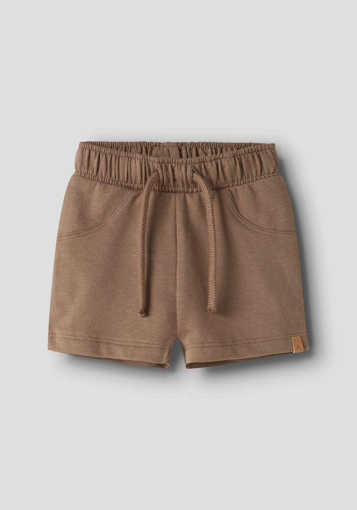 Lil' Atelier NBNOMAS SWEAT SHORTS LIL Coca Mocha