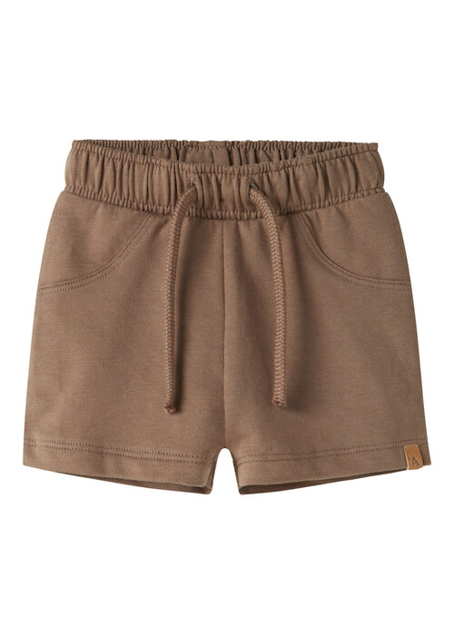 Lil' Atelier Lil' Atelier NBNOMAS SWEAT SHORTS LIL Coca Mocha