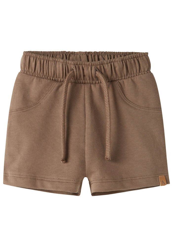 Lil' Atelier NBNOMAS SWEAT SHORTS LIL Coca Mocha